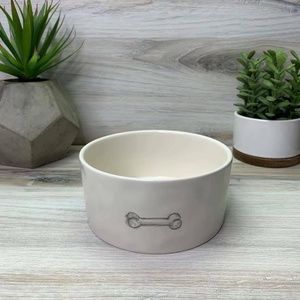 Rae Dunn Good Dog Bone Bowl Food Water Bowl